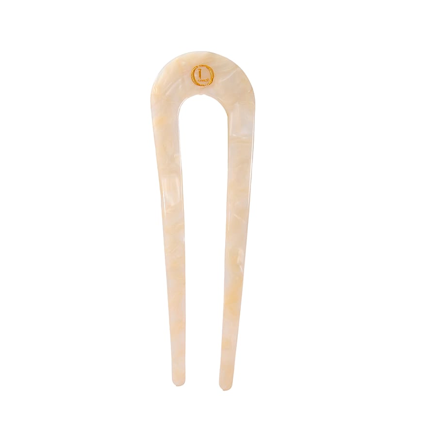 French Hair Pin Desert Beige