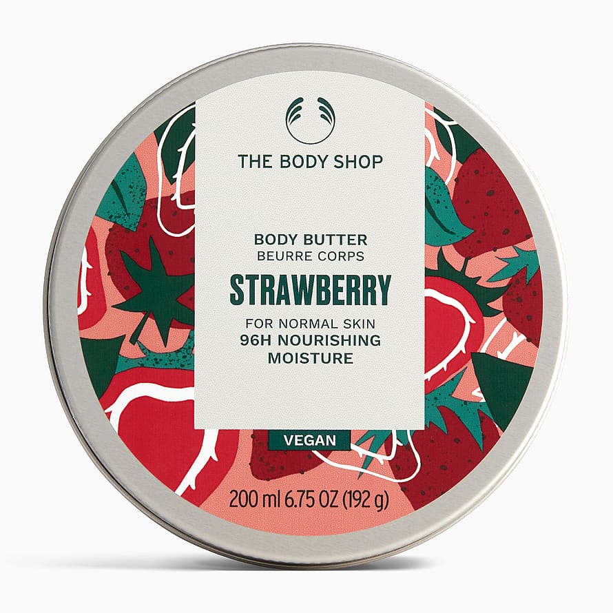 Kroppssmør The Body Shop STRAWBERRY 200 ml