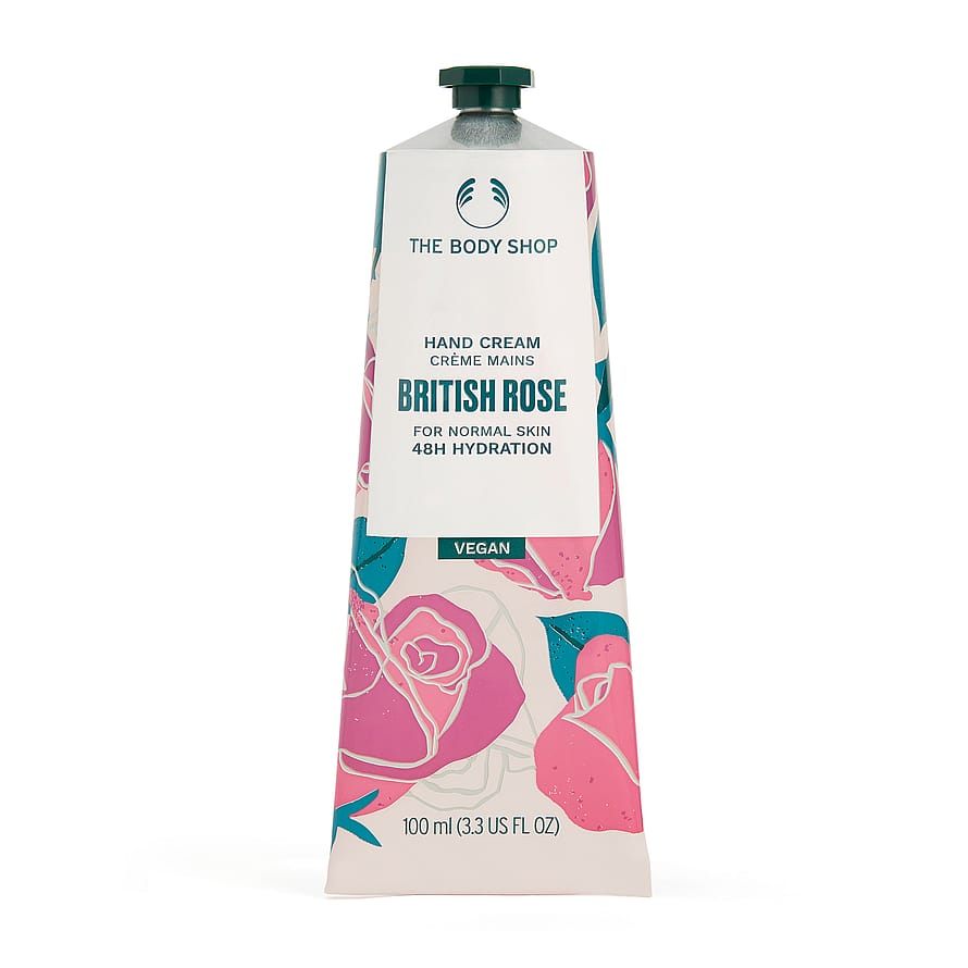 The Body Shop British Rose Hand Cream 100 ml parfym