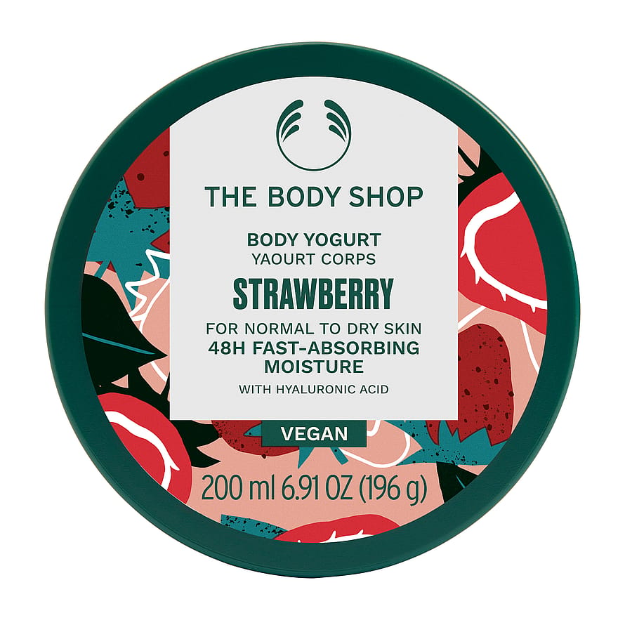 Body lotion The Body Shop STRAWBERRY 200 ml Yoghurt