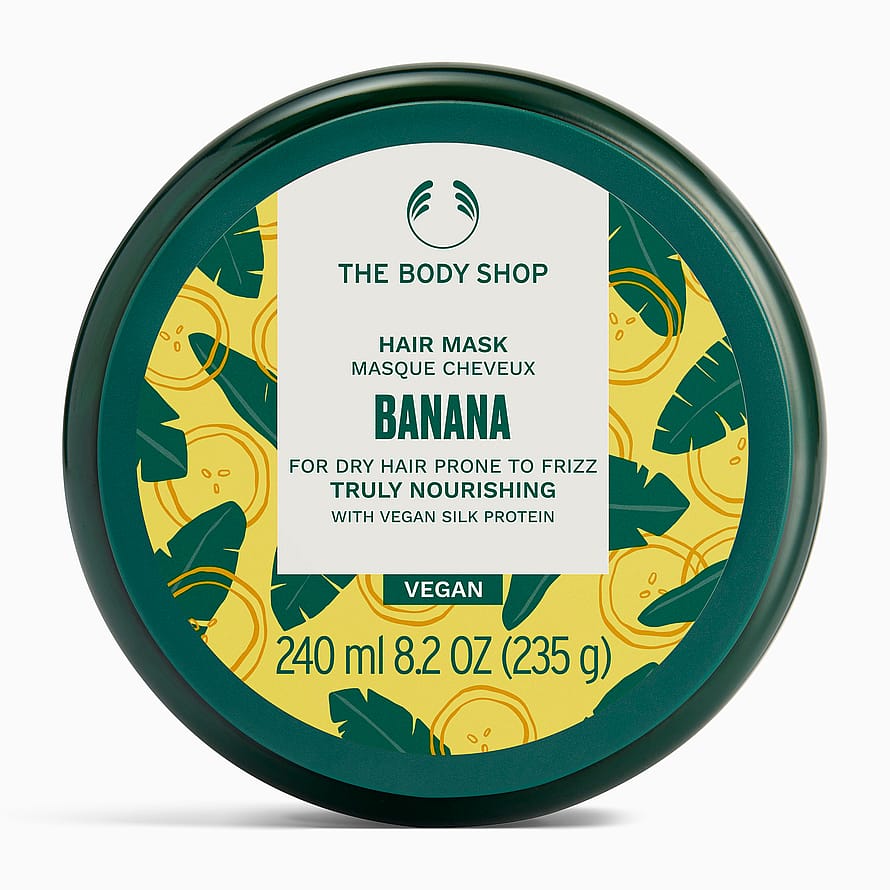 The Body Shop Banana Truly Nourishing Hair Mask 240 ml parfym
