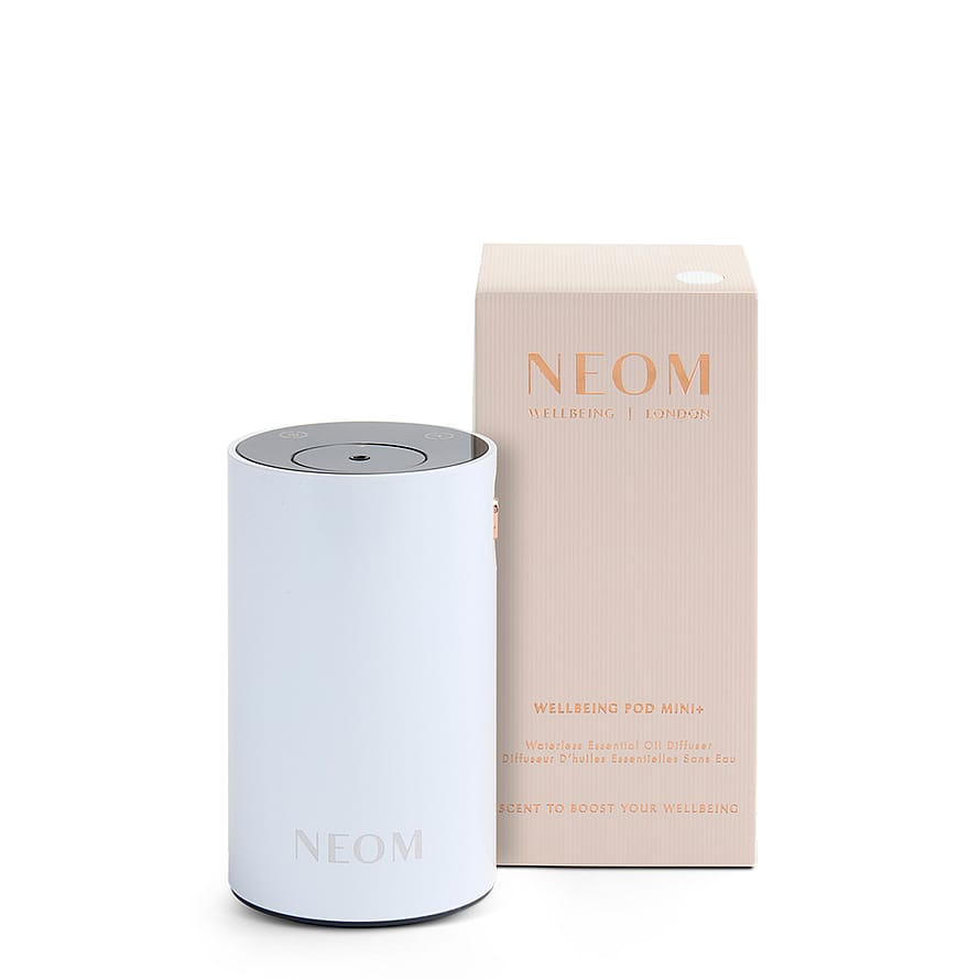 Neom Wellbeing Wellbeing Pod Mini+ Waterless Essential Oil Diffuser in White NEOM Wellbeing Wellbeing Pod Mini+ Waterless Essential Oil Diffuser in White parfym