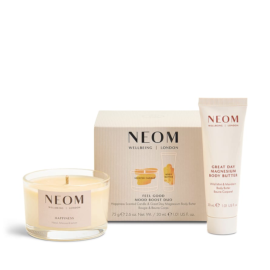 Neom Wellbeing Feel Good Mood Boost Duo NEOM Wellbeing Feel Good Mood Boost Duo parfym