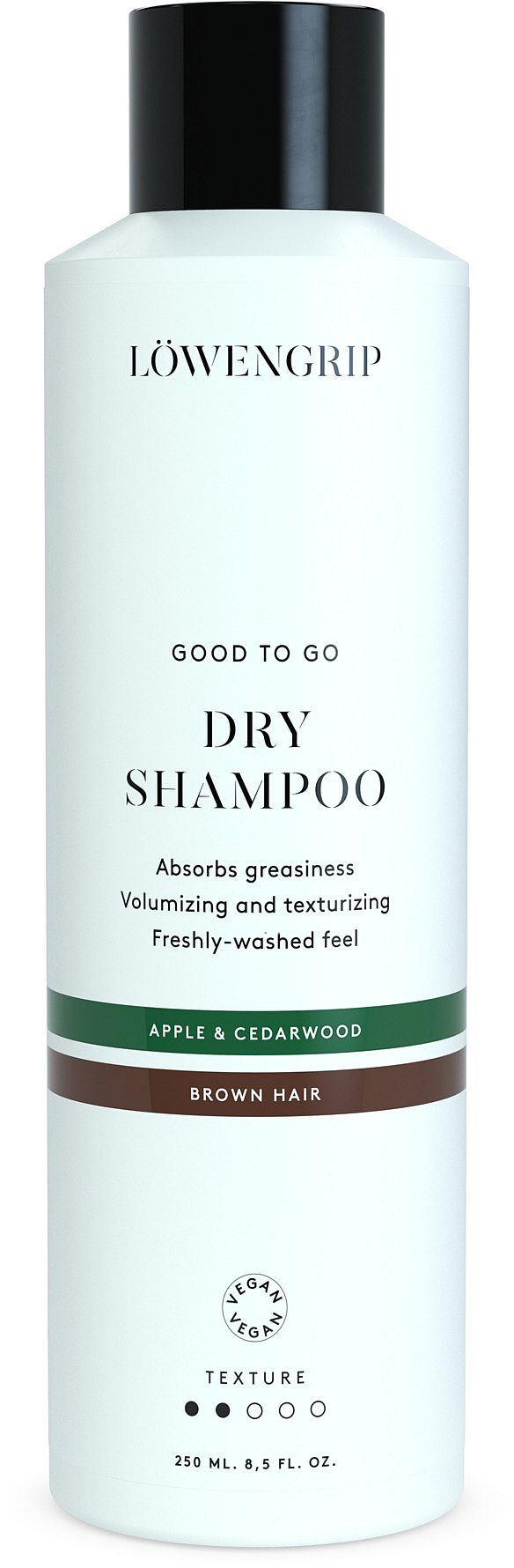 Good To Go Dry Shampoo For Brown Hair Apple & Cedarwood LÖWENGRIP Good To Go Dry Shampoo For Brown Hair Apple & Cedarwood