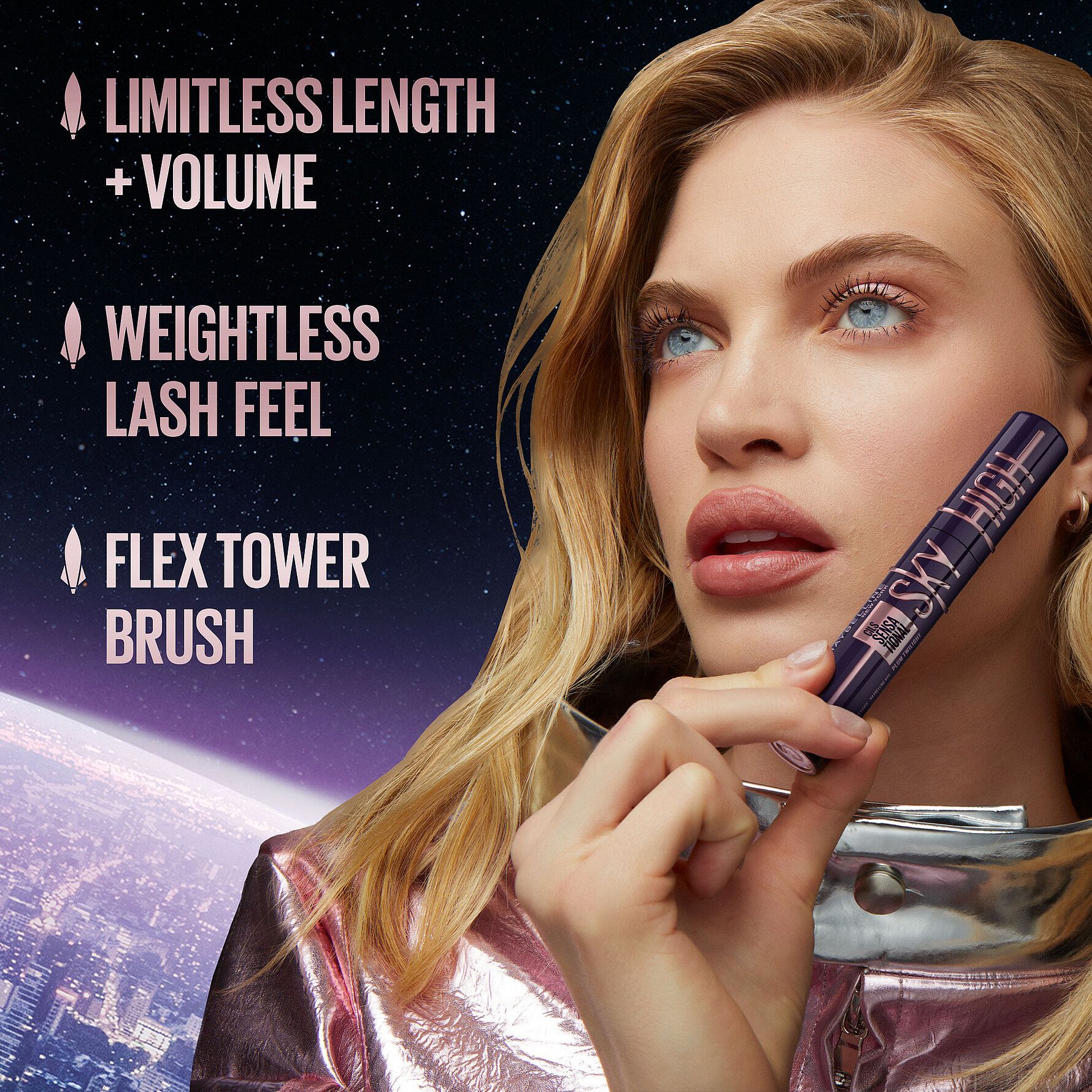 Køb Lash Sensational Sky High Mascara Plum Twilight fra Maybelline New ...