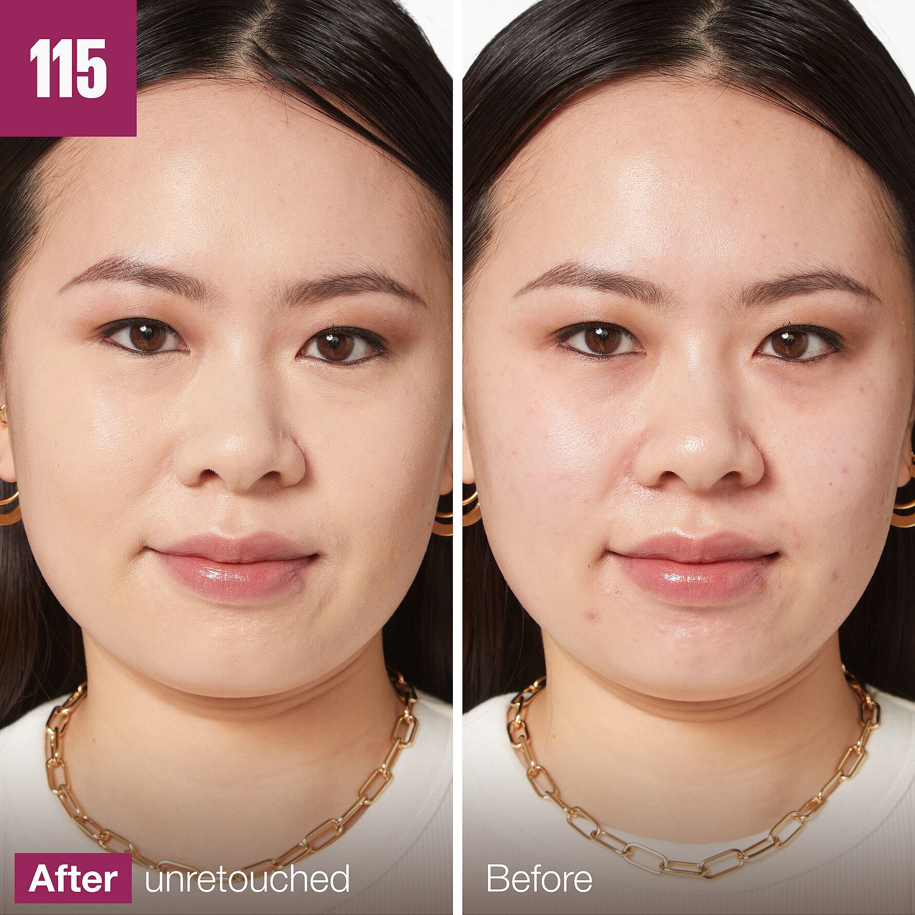 Maybelline New York Abdeckstift, Instant Anti-Age Effekt Concealer, Lu00f6scher Mit Mikro-Lu00f6sch-Applikator, Nr. 115 Warm Light, 6,8 Ml