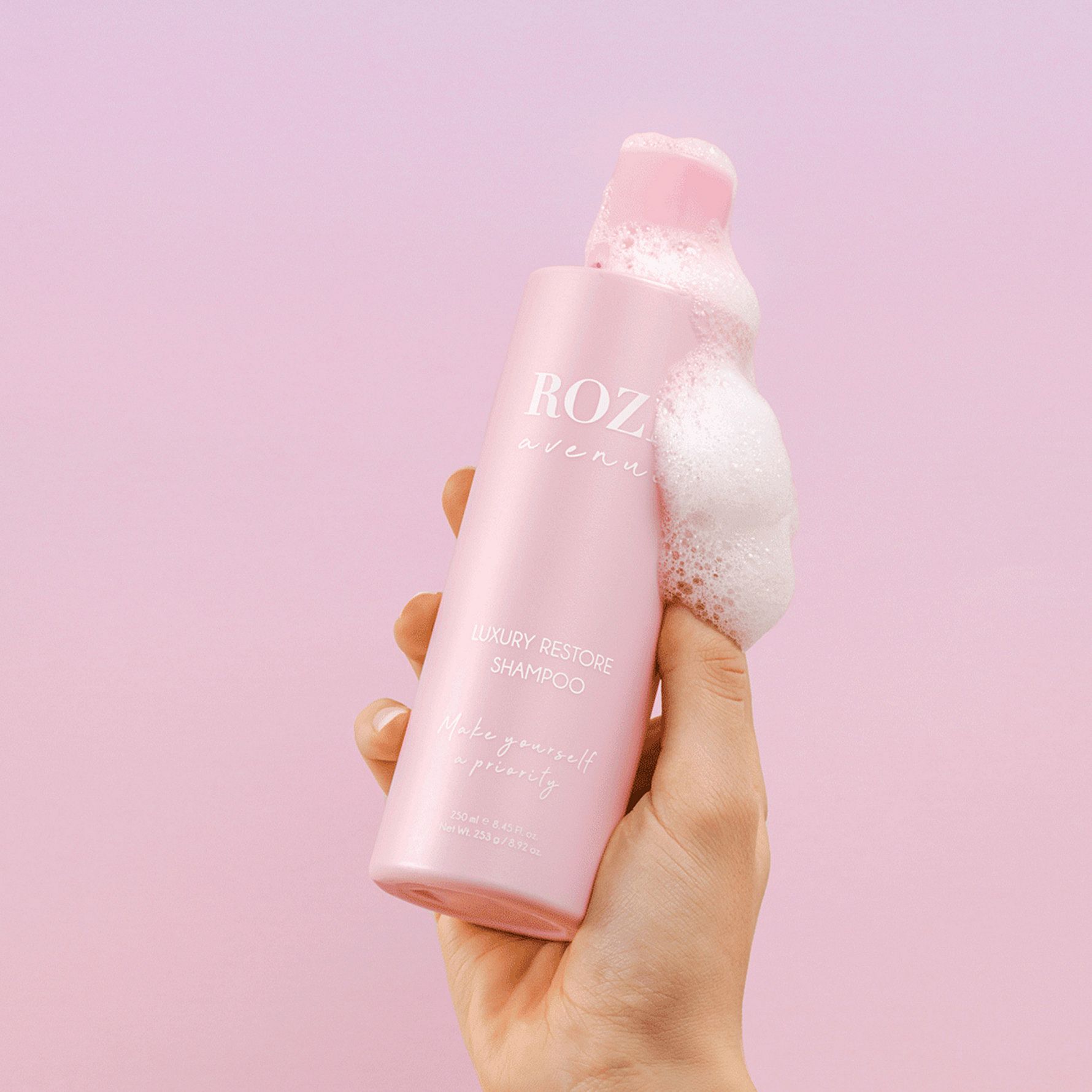 Køb Luxury Restore Shampoo 250 ml fra Roze Avenue Matas