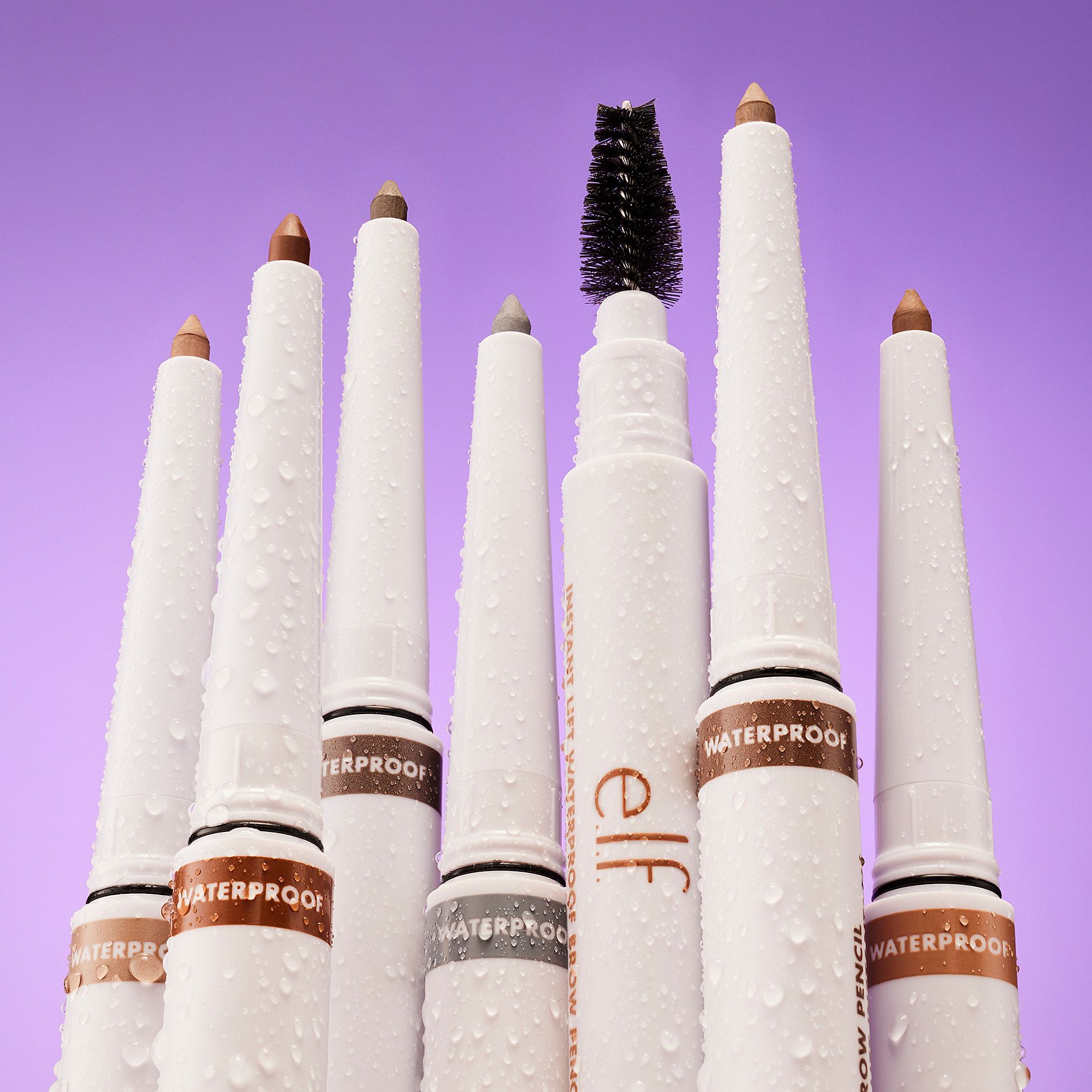 E.l.f. Instant Lift Waterproof Brow Pencil - 2er Pack | Wasserfester Augenbrauenstift In Neutral Brown
