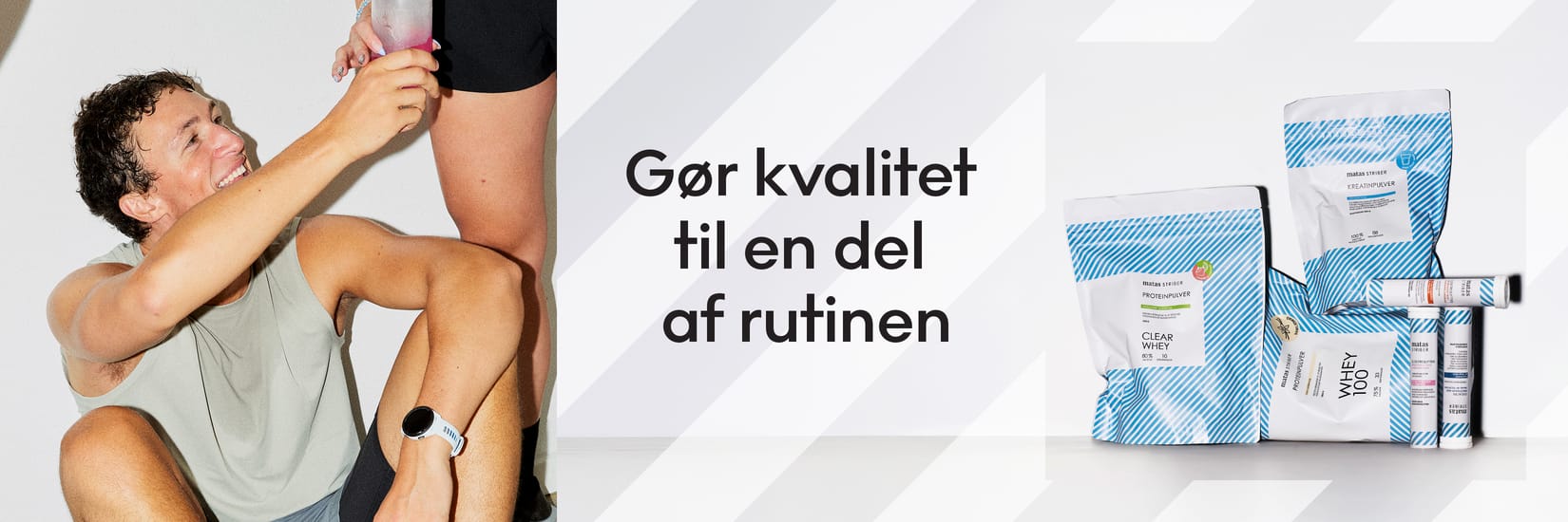 Matas SportStriber. Gør kvalitet til en del af rutinen