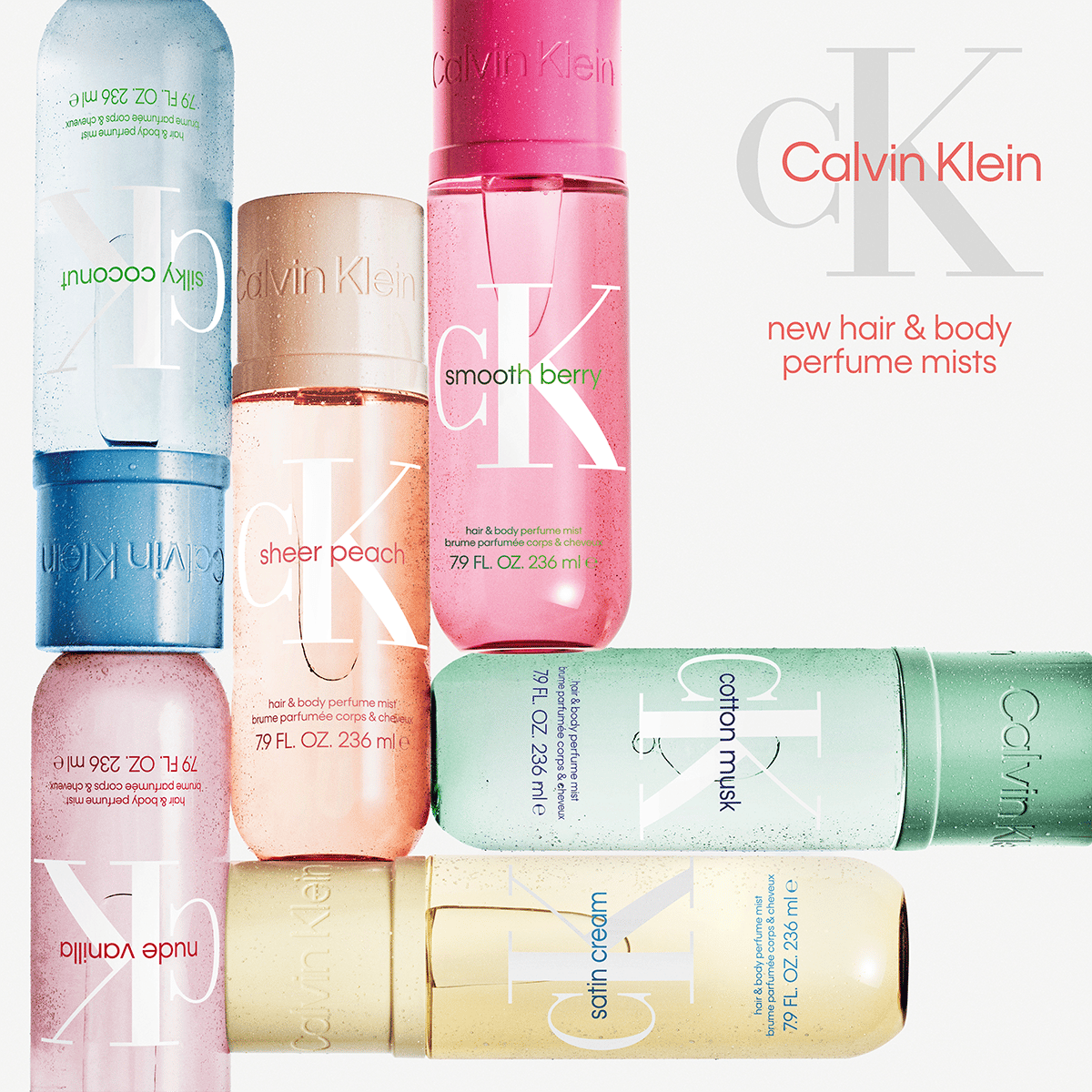 Ikoniske CK dufte i en let Hair & Body Mist