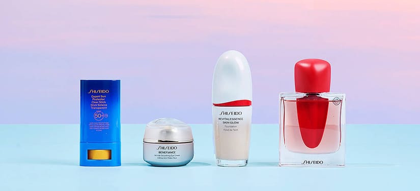 Spar 25% på Shiseido